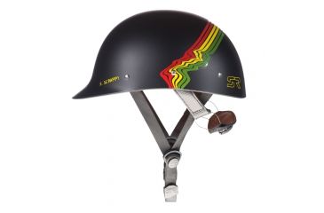 Image of Shred Ready Super Scrappy Helmet, Rasta Limited Edition, OS SSRAST