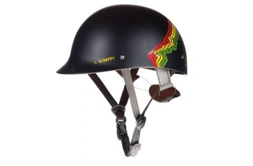 Image of Shred Ready Super Scrappy Helmet, Rasta Limited Edition, OS SSRAST