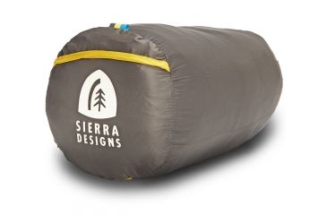 Image of Sierra Designs Nitro UL 35 Sleeping Bag 800 Dridown-Blue/Yellow/Peat-Long