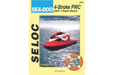Image of Sierra International Seloc Repair Manual For Sea Doo/Bombardier Personal Watercraft All 4 Stroke 2002 2011, 18-09006