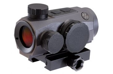 Image of Sig Sauer Romeo 5 Red Dot Sight, 1x20mm 4 MOA Dot Reticle, M1913 Black Finish, SOR51002
