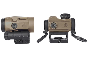 Image of SIG SAUER Romeo MSR 1x20mm Red Dot Sight and Juliet3 3x Micro Magnifier Combo, FDE, SORJ72011, EDEMO3