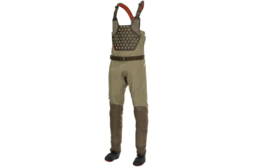 Image of Simms Fishing Products Flyweight Waders Stockingfoot - Men's, Dark Stone, Small, fw-stockingfootmed