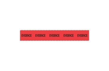Image of Sirchie - E-Z Peel Tape, Red "Evidence", 108'