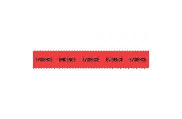 Image of Sirchie - SIRCHMARKâ„¢ Evidence Integrity Tape Red w/ Black "Evidence" 54'