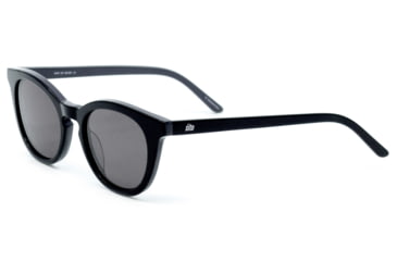 Image of Sito Now Or Never Sunglasses, Black/Grey Frame, Iron Grey Polarized Lens, SINON010P