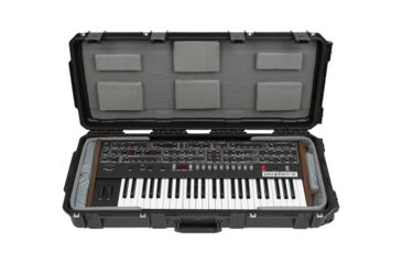 Image of SKB Cases iSeries 49-note Keyboard Case, Black, 35.25in x 13.5in x 4.13in 3i-3614-TKBD