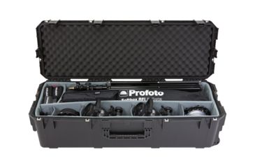 Image of SKB Cases iSeries Case with Think Tank Designed Dividers, Black, 40.5in x 12in x 10.5in 3i-4213-12DT