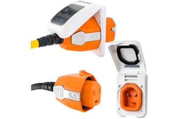 Image of SmartPlug 30 Amp Non Metallic White Inlet &amp; Plug Combo - Boat &amp; RV 63890
