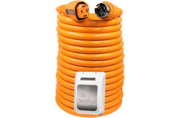 Image of SmartPlug Amp 50' Dual Configuration Cordset w/Tinned Wire &amp; 50 Amp Non Metallic White Inlet 50 68423