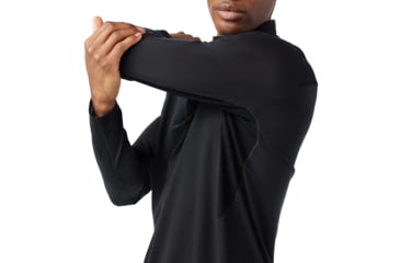 Image of Smartwool Active 1/4 Zip Top - Mens, Black, Extra Large, SW00273400110XL000