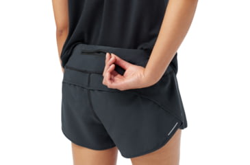 Image of Smartwool Active Lined 3 in Short - Womens, Black, Extra Large, SW00276900110XL000