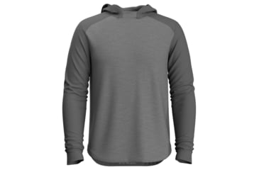 Image of Smartwool Active Mesh Hoodie - Mens, Gray Heather, 2XL, SW0022955451XXL