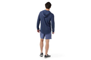 Image of Smartwool Active Mesh Hoodie - Mens, Nightfall Blue/Deep Navy, 2XL, SW002295P621XXL000
