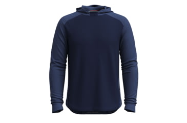 Image of Smartwool Active Mesh Hoodie - Mens, Nightfall Blue/Deep Navy, 2XL, SW002295P621XXL000