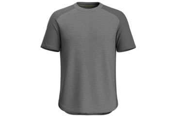 Image of Smartwool Active Mesh Short Sleeve Tee - Mens, Light Gray Heather, Large, SW0022935451L