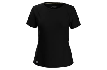 Image of Smartwool Active Ultralite Short Sleeve - Womens, Black, Extra Large, SW0165870011-001 BLACK-XL