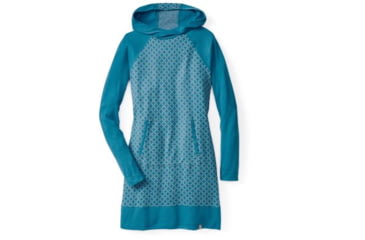 Image of Smartwool Alpine Loop Dress - Womens, Glacial Blue Heather, Large, SW000098779L