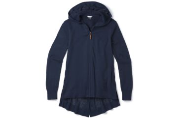 Image of Smartwool Everyday Exploration Sweater Jacket - Womens, Deep Navy, Extra Small, SW016230092-XS