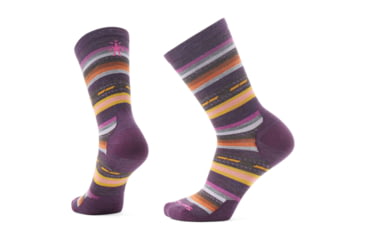 Image of Smartwool Everyday Margarita Crew Socks - Womens, Wild Salmon, Small, SW002091J99100S000