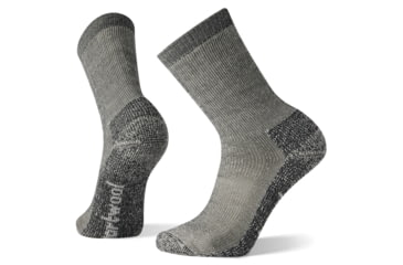 Image of Smartwool Hike Classic Edition Extra Cushion Crew Socks, Black, Small, SW013100001100S000