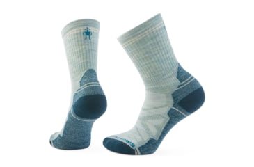 Image of Smartwool Hike Light Cushion Crew Socks - Womens, Frosty Green, Large, SW001573B72100L000