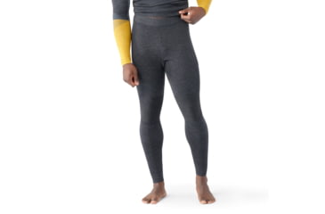 Image of Smartwool Intraknit Active Base Layer Bottom - Mens, Charcoal Heather/Black, 2XL, SW0168290111-XXL