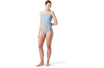Image of Smartwool Merino 150 Lace Bikini Boxed - Womens, 953 Storm Blue, Large, SW016618953L