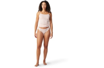Image of Smartwool Merino 150 Lace Bikini Boxed - Womens, J32 Peach Whip, Large, SW016618J32L