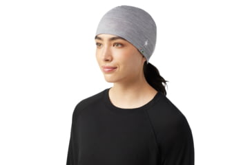 Image of Smartwool Merino Beanie, Light Gray Heather, One Size, SW01704754511FM000