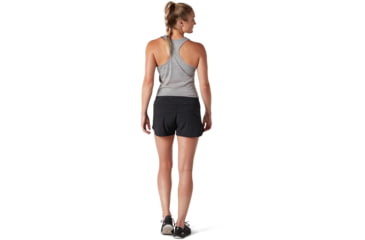 Image of Smartwool Merino Sport Lined Short - Womens, Black, Extra Small, SW016142001-XS