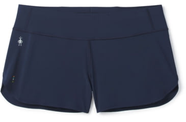 Image of Smartwool Merino Sport Lined Short - Womens, Deep Navy, Large, SW016142092-L