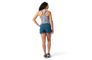 Image of Smartwool Merino Sport Lined Short - Womens, Twilight Blue, Medium, SW016604G74M