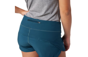 Image of Smartwool Merino Sport Lined Short - Womens, Twilight Blue, Medium, SW016604G74M
