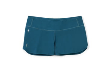 Image of Smartwool Merino Sport Lined Short - Womens, Twilight Blue, Medium, SW016604G74M