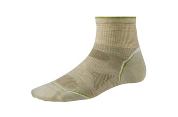 Image of PhD Outdoor Ultra Light Mini Sock - Women's-Oatmeal-Medium