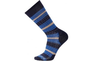 Image of Smartwool Premium Omano Crew Sock - Men's-Deep Navy Heather-Large