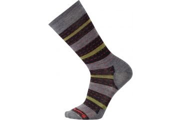 Image of Smartwool Premium Omano Crew Sock - Men's-Medium Gray Heather-Large