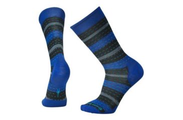 Image of Smartwool Premium Omano Crew Sock - Men's, Dark Blue Heather, Large SW010386503-L