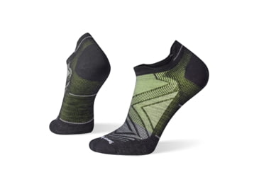 Image of Smartwool Run Zero Cushion Low Ankle Socks, Black, Small, SW001651001100S000