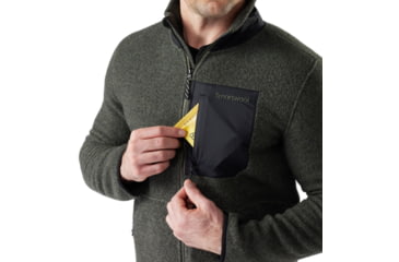 Image of Smartwool Second Cut Fleece Jacket - Mens, Winter Moss, Large, SW002959K18100L000