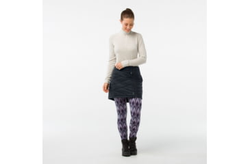 Image of Smartwool Smartloft Zip Skirt - Womens, 001 Black, Extra Large, SW016793001XL