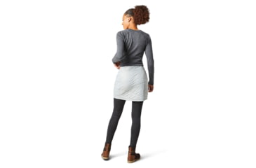 Image of Smartwool Smartloft Zip Skirt - Womens, C24 Storm Gray, Large, SW016793C24L