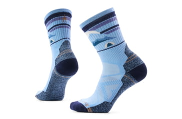 Image of Smartwool Hike Light Cushion Mountain Moon Crew Socks - Womens