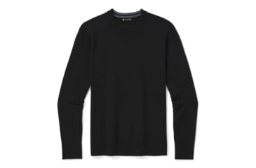 Image of Smartwool Sparwood Crew Sweater - Mens, Black, Large, SW016426001-L