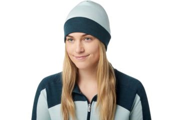 Image of Smartwool Thermal Merino Reversible Cuffed Beanie, G75 Twilight Blue Heather, 1FM, SW0SW956G751FM