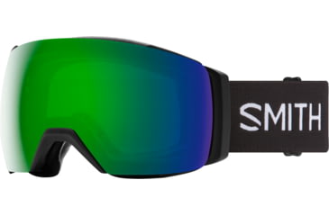 Image of Smith I/O Mag XL Goggle, ChromaPop Sun Green Mirror, Black, M007130JX99MK