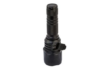 Image of Smith &amp; Wesson Duty Series MS Battery Bank LED Flashlight, RXP Rechargeable, 1 x 18650 Battery Bank, Black 1074566