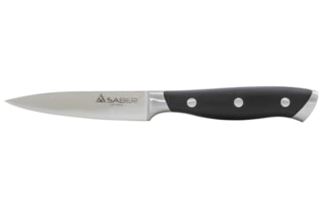 Image of Smiths Saber Knife Set w/ Sharpener - 16 Pcs, Black, SP-50978