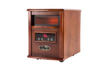 Image of Snow Joe Glo Infrared Quartz Heater / 1500 Watt/4 Quartz/Digital Thermostat/Timer, SJQH1500-DO